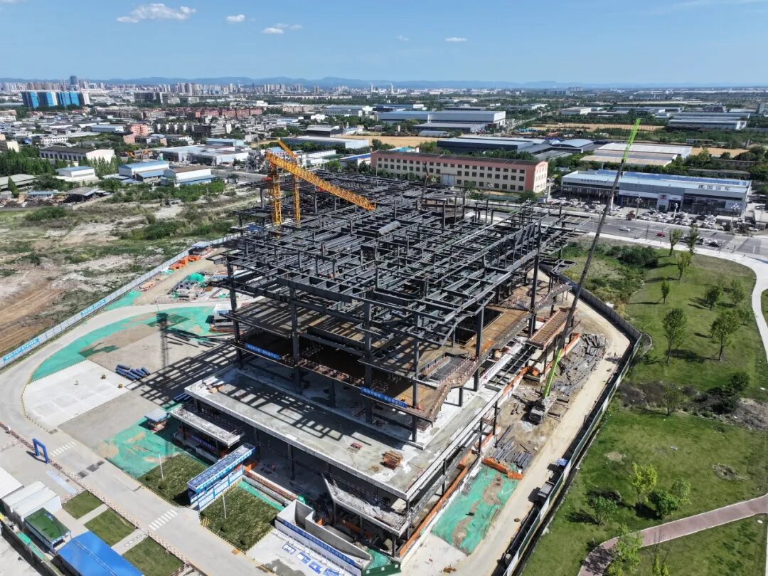 一線傳真│奮斗不止，筑鼎未來——市博物館建設項目主體結構順利封頂